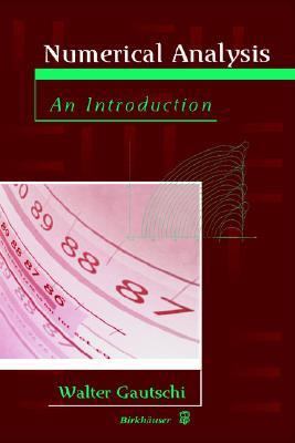 Numerical Analysis: An Introduction 0817638954 Book Cover