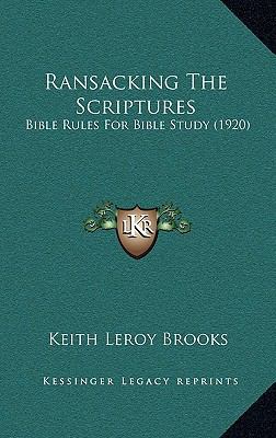Ransacking the Scriptures: Bible Rules for Bibl... 1168699916 Book Cover