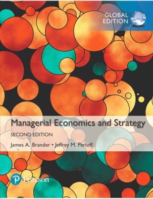 Managerial Economics and Strategy, Global Editi... 1292159146 Book Cover