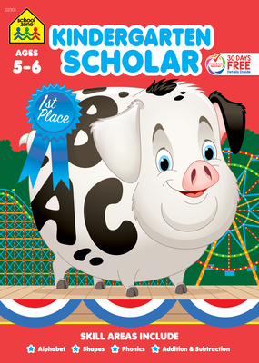School Zone Kindergarten Scholar 0887434916 Book Cover