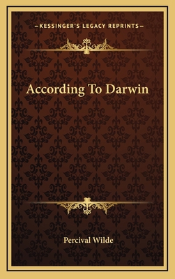 According To Darwin 116866800X Book Cover