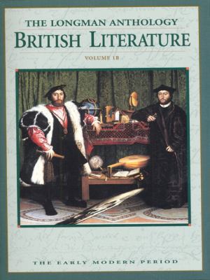 The Longman Anthology of British Literature 0321067630 Book Cover