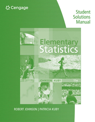Student Solutions Manual for Johnson/Kuby's Ele... 0840053886 Book Cover