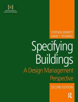Specifying Buildings 1138408751 Book Cover