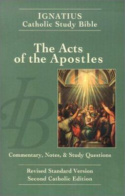 The Acts of the Apostles: Ignatius Study Bible 0898709377 Book Cover