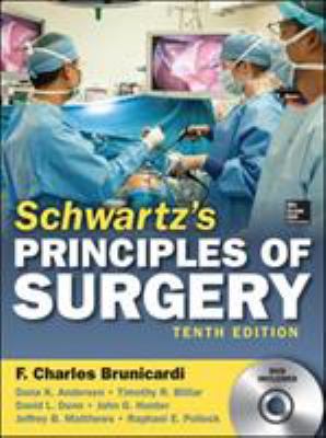 Schwartz's Principles of Surgery [With DVD] 0071796754 Book Cover