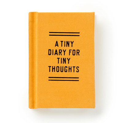 A Tiny Diary for Tiny Thoughts 0735381097 Book Cover