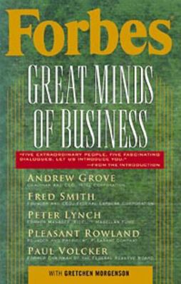 Forbes Great Minds of Business 047131580X Book Cover