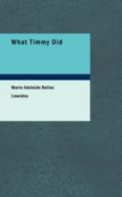 What Timmy Did 1437530443 Book Cover
