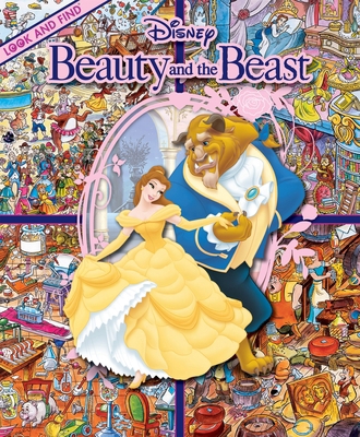 Disney Beauty and the Beast: Look and Find 1605533165 Book Cover