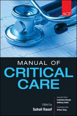 ACP Manual of Critical Care 0071605657 Book Cover