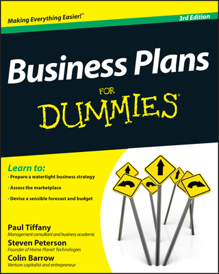 Business Plans for Dummies 1119941180 Book Cover