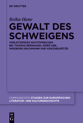 Gewalt des Schweigens [German] 3110331276 Book Cover
