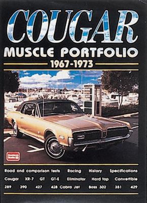 Cougar Muscle Portfolio 1967-1973 1855205831 Book Cover