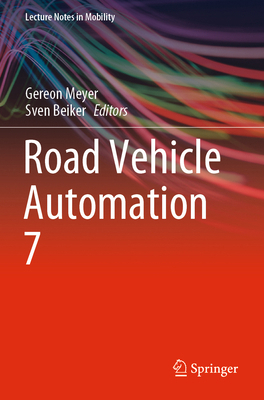 Road Vehicle Automation 7 3030528421 Book Cover