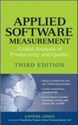 Applied Software Measurement : Global Analysis ... B007YXMRE8 Book Cover