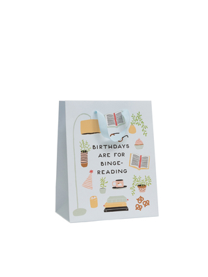 Birthdays Are for Binge-Reading Gift Bag (Small) 0593764528 Book Cover