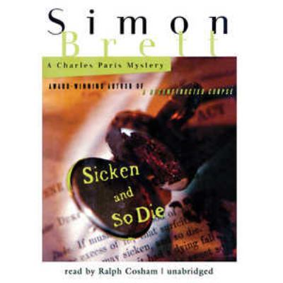 Sicken and So Die 0786196548 Book Cover