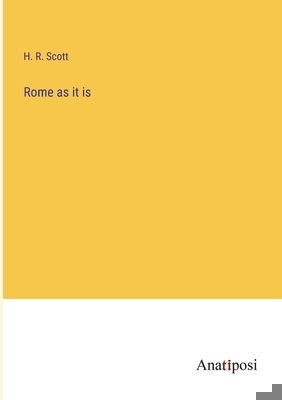 Rome as it is 3382827905 Book Cover