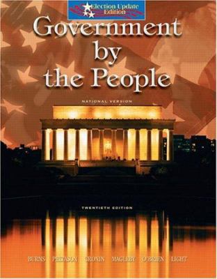 Government by the People - National Version, El... B000FQ8JAW Book Cover