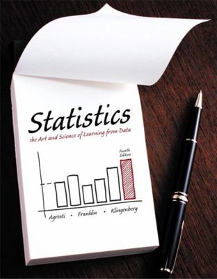 Statistics: The Art and Science of Learning fro... 0321997832 Book Cover