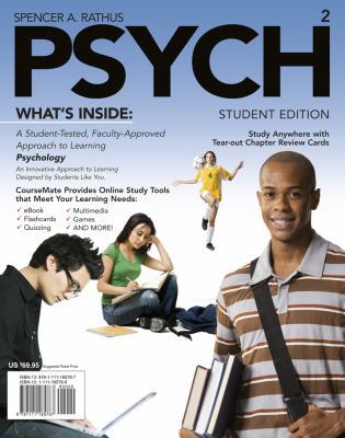 PSYCH (with Review Cards, CourseMate Printed Ac... 1111185786 Book Cover