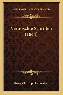 Vermischte Schriften (1844) [German] 1165154013 Book Cover