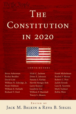 The Constitution in 2020 019538797X Book Cover