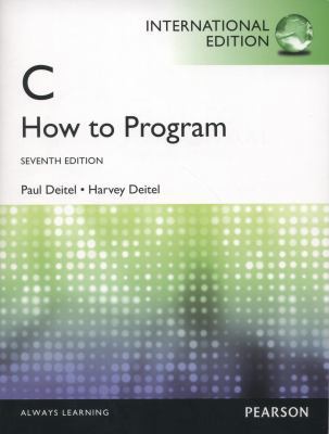 C How to Program 0273776843 Book Cover
