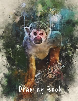 Drawing Book: Monkey 2 8.5x11 1723484504 Book Cover