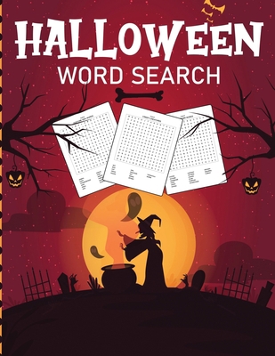 Halloween Word Search: Puzzle Activity Book For... 1636050247 Book Cover