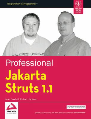 Professional Jakarta Struts 1.1 8126504641 Book Cover