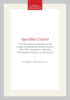Specialist Control: The Publications Committee ... 0871699338 Book Cover