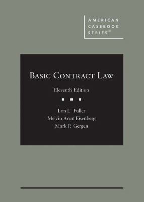 Basic Contract Law (American Casebook Series) 1685610307 Book Cover