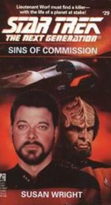 Star Trek: The Next Generation: Sins of Commission 0671797042 Book Cover