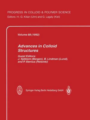 Advances in Colloid Structures 3662156881 Book Cover