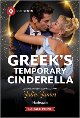 Greek's Temporary Cinderella [Large Print] 1335631194 Book Cover