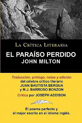 El Paraiso Perdido de John Milton, Coleccion La... [Spanish] 8470831410 Book Cover