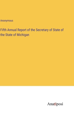 Fifth Annual Report of the Secretary of State o... 3382504472 Book Cover
