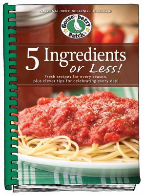 5 Ingredients or Less Cookbook: Fresh Recipes f... 1620931400 Book Cover