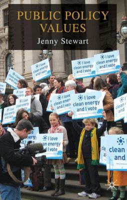Public Policy Values 0230554008 Book Cover