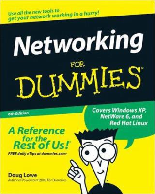 Networking For Dummies 0764516779 Book Cover