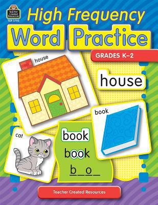 High Frequency Word Practice: Grades K-2 0743937058 Book Cover