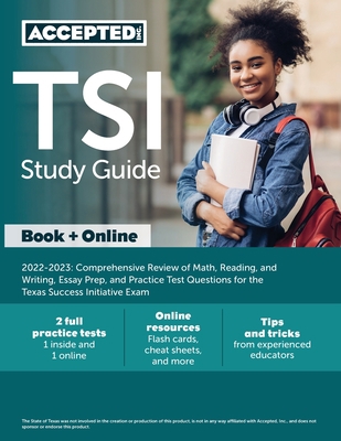 TSI Study Guide 2022-2023: Comprehensive Review... 1637980566 Book Cover