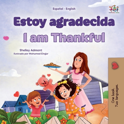 I am Thankful (Spanish English Bilingual Childr... [Spanish] [Large Print] 1525976621 Book Cover