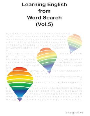 Learning English from Word Search (Vol.5) 1073181545 Book Cover