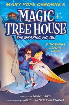 Dinosaurs Before Dark: The Graphic Novel 0593174704 Book Cover
