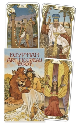Egyptian Art Nouveau Tarot 0738775916 Book Cover