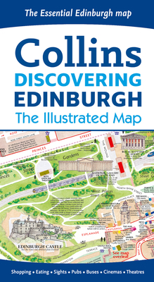 Discovering Edinburgh Illustrated Map 0008136637 Book Cover