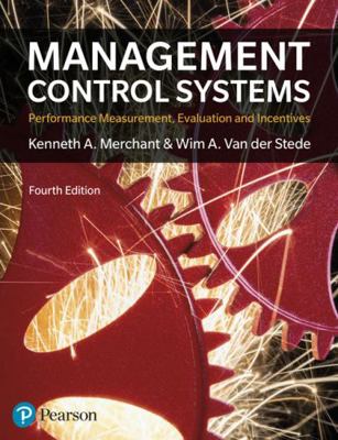Management Control Systems: Performance Measure... 1292110554 Book Cover